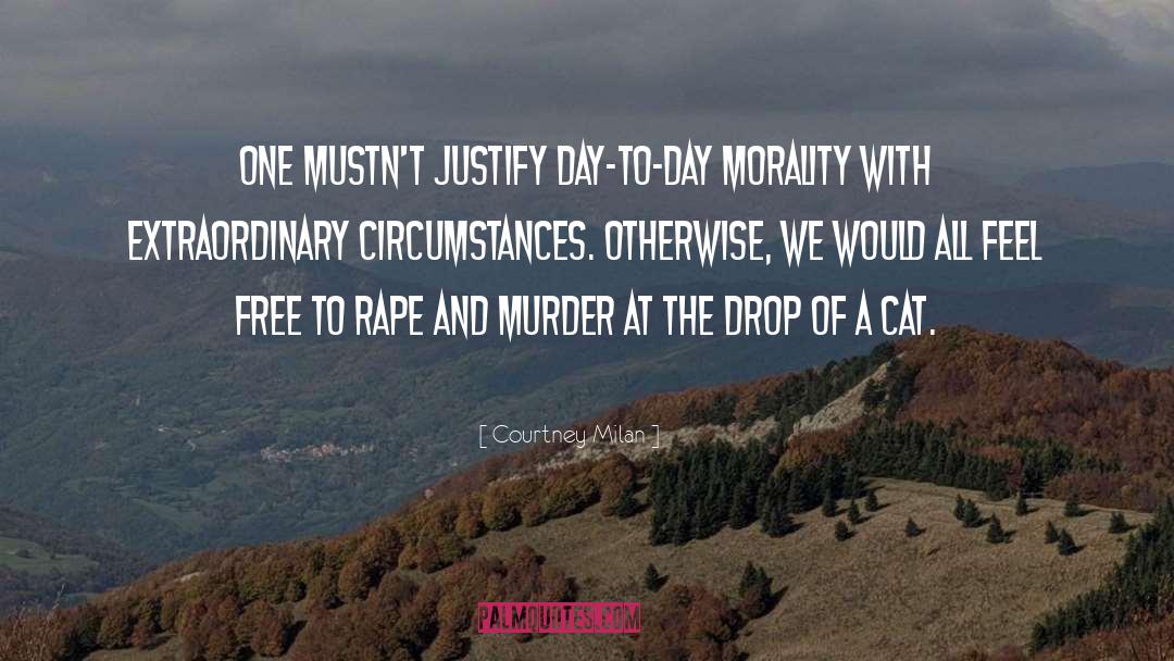 Justify quotes by Courtney Milan