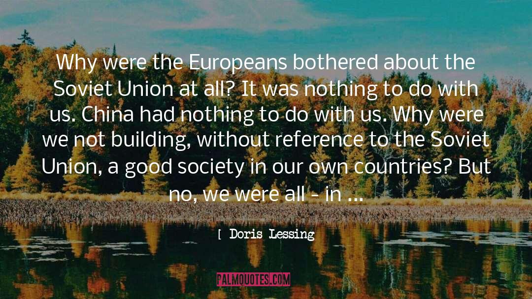 Justifying quotes by Doris Lessing