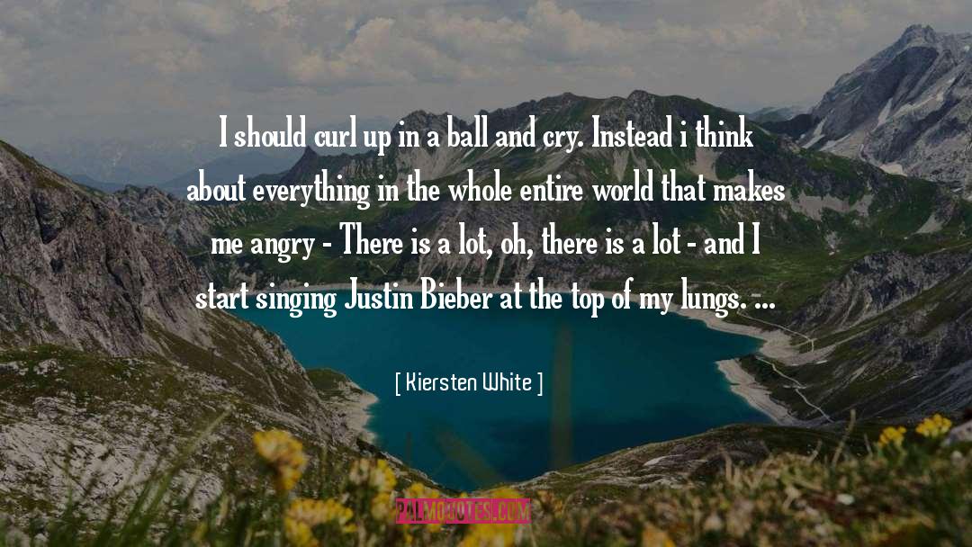 Justin Bieber Positive quotes by Kiersten White