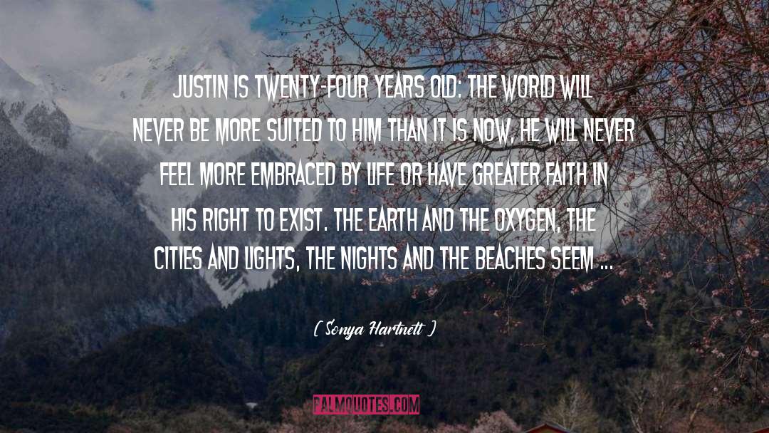 Justin quotes by Sonya Hartnett