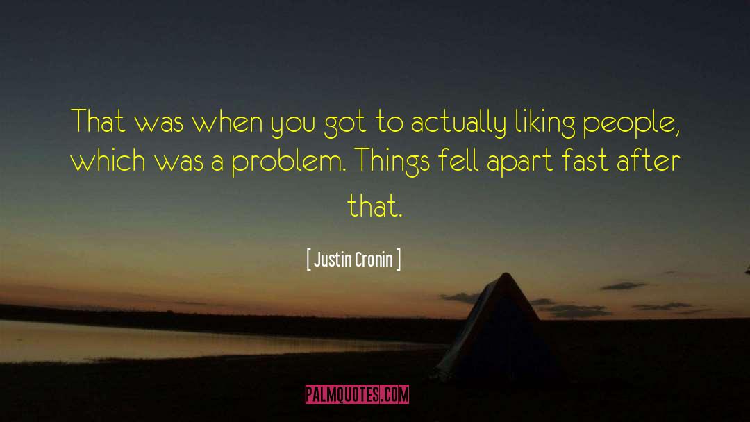 Justin Solvi quotes by Justin Cronin