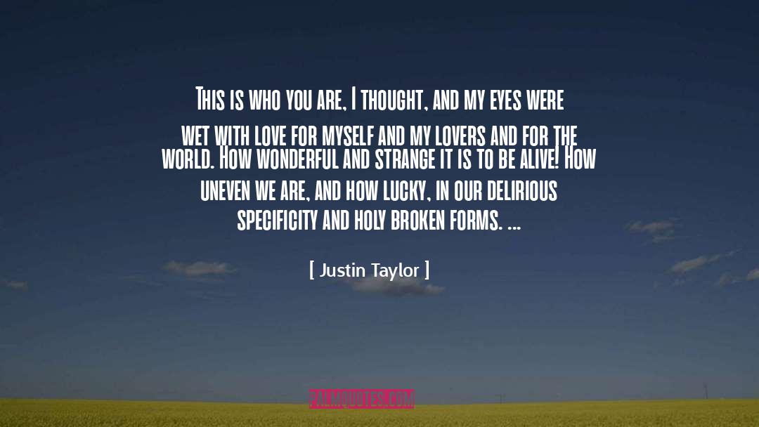 Justin Somper quotes by Justin Taylor