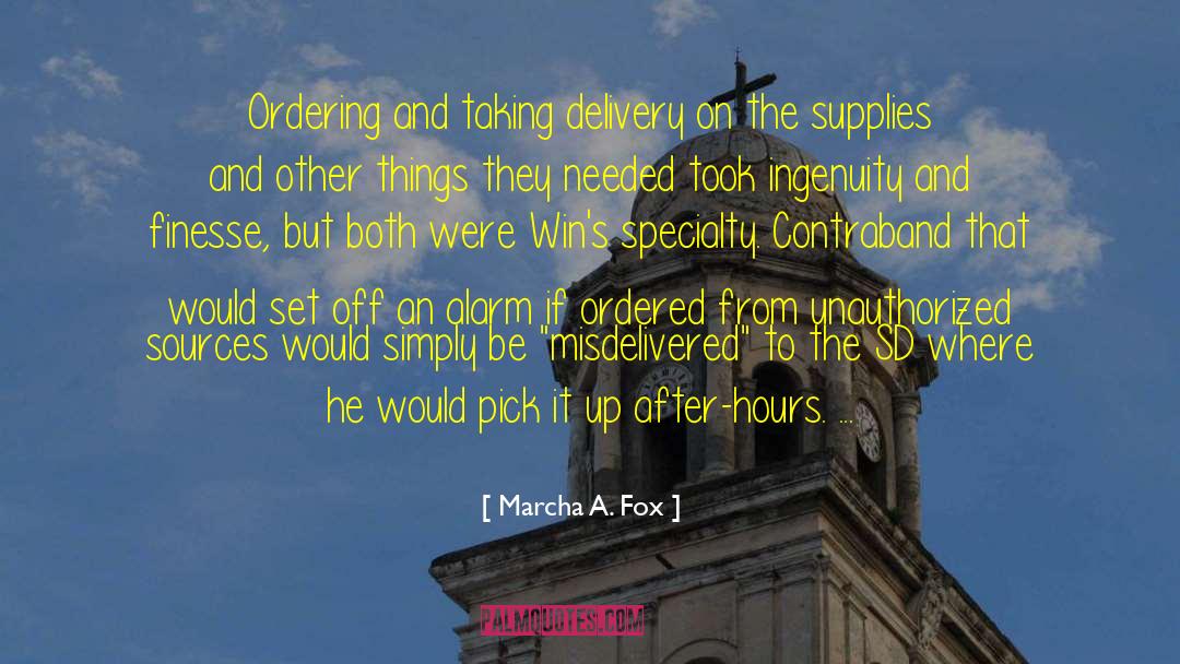 Justos Delivery quotes by Marcha A. Fox