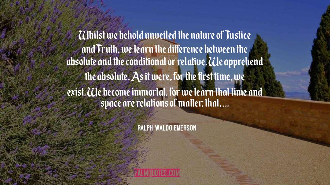 Juvenile Justice quotes by Ralph Waldo Emerson
