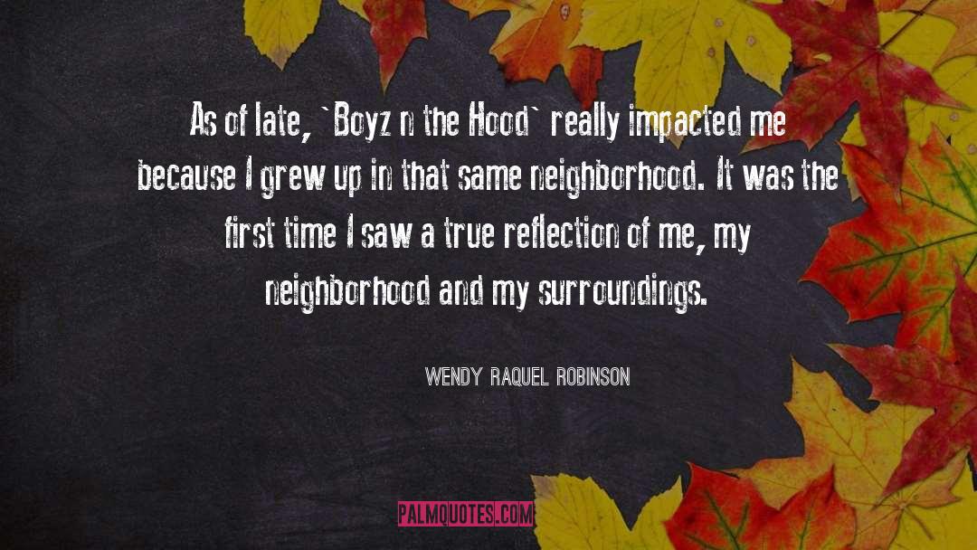 K A Robinson quotes by Wendy Raquel Robinson