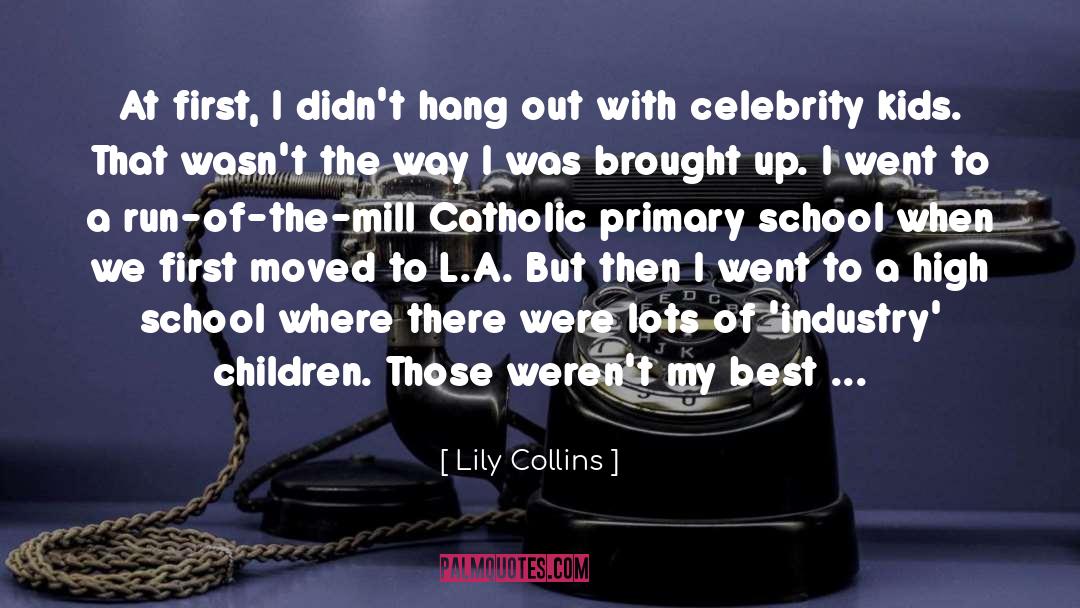 K E Mills quotes by Lily Collins