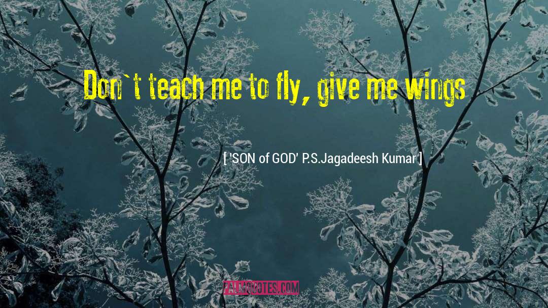 K Hari Kumar quotes by 'SON Of GOD' P.S.Jagadeesh Kumar