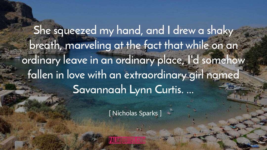 K I Lynn quotes by Nicholas Sparks