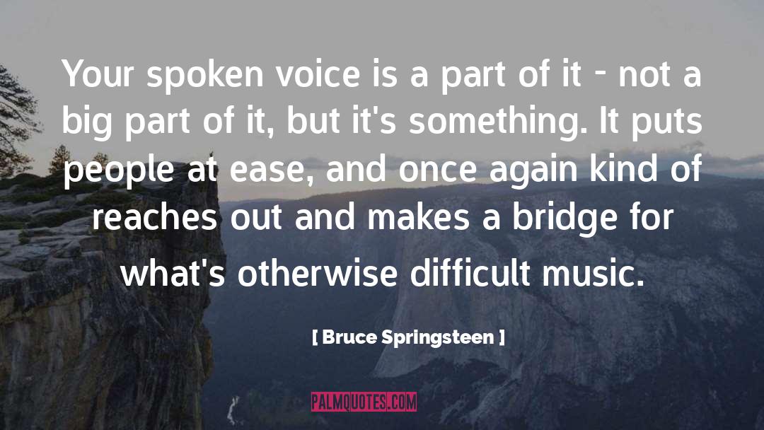 K Nigsberg Bridge quotes by Bruce Springsteen