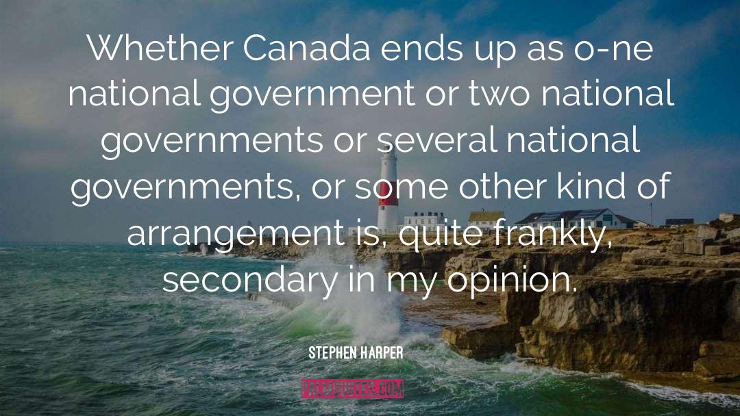 Kabahat Ne quotes by Stephen Harper