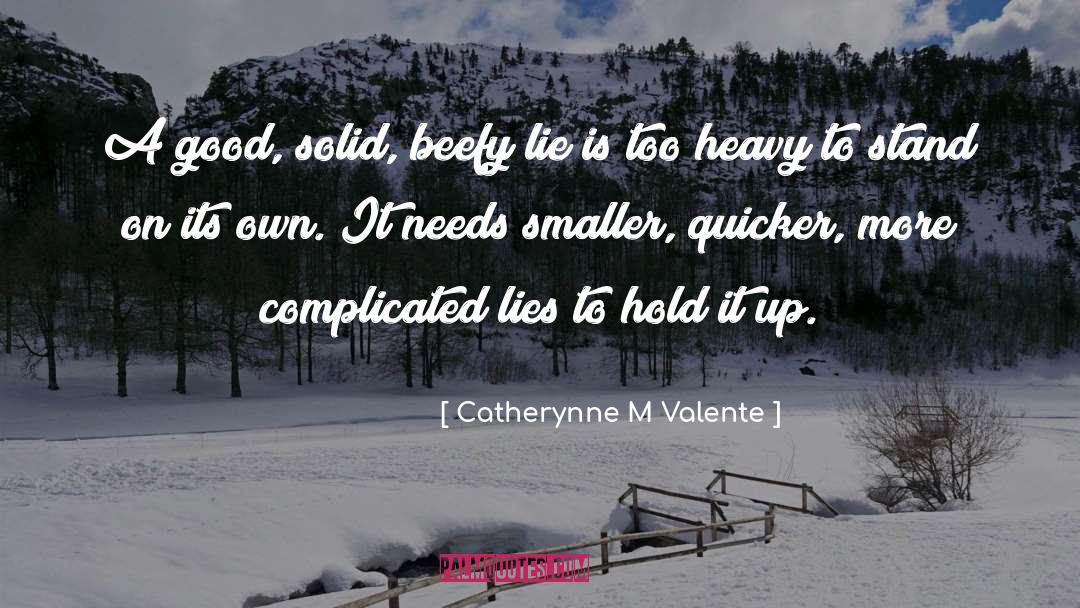 Kabamba Solid quotes by Catherynne M Valente