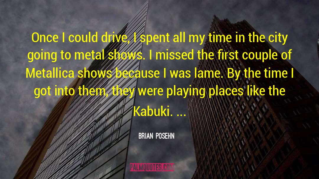 Kabuki quotes by Brian Posehn