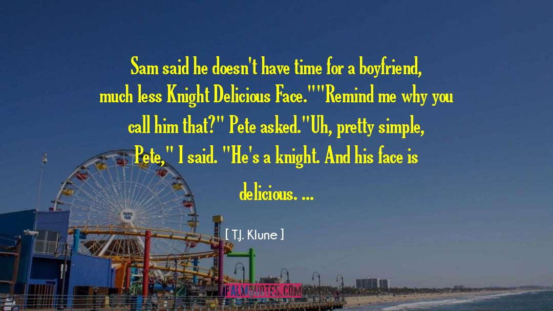 Kaden Knight quotes by T.J. Klune