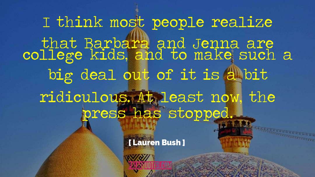 Kafele Bush quotes by Lauren Bush