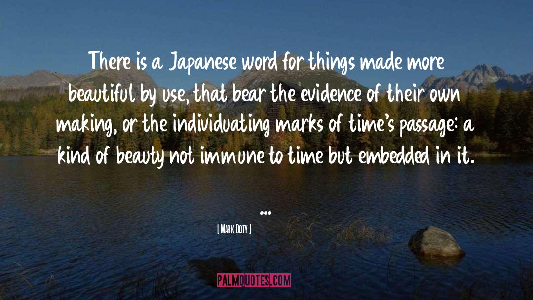 Kaiseki Japanese quotes by Mark Doty