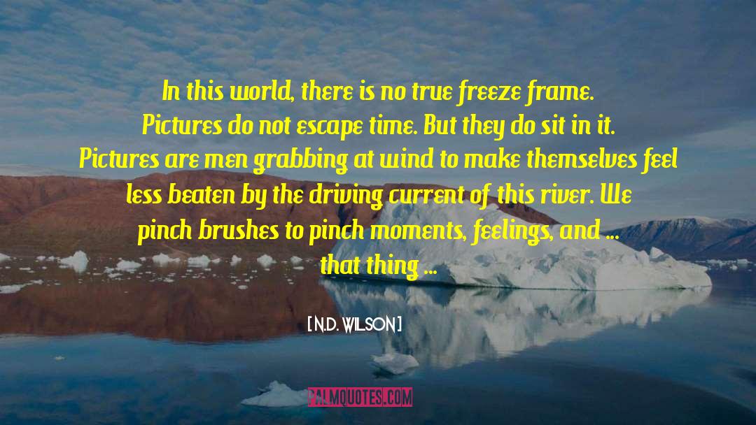 Kaligandaki River quotes by N.D. Wilson