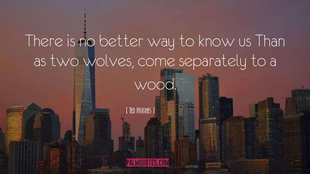 Kaliq Woods quotes by Ted Hughes