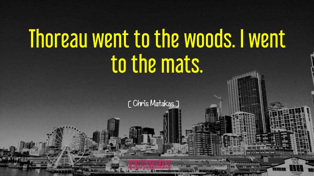 Kaliq Woods quotes by Chris Matakas