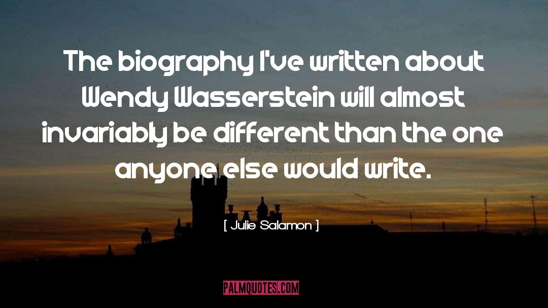 Kamensky Biography quotes by Julie Salamon