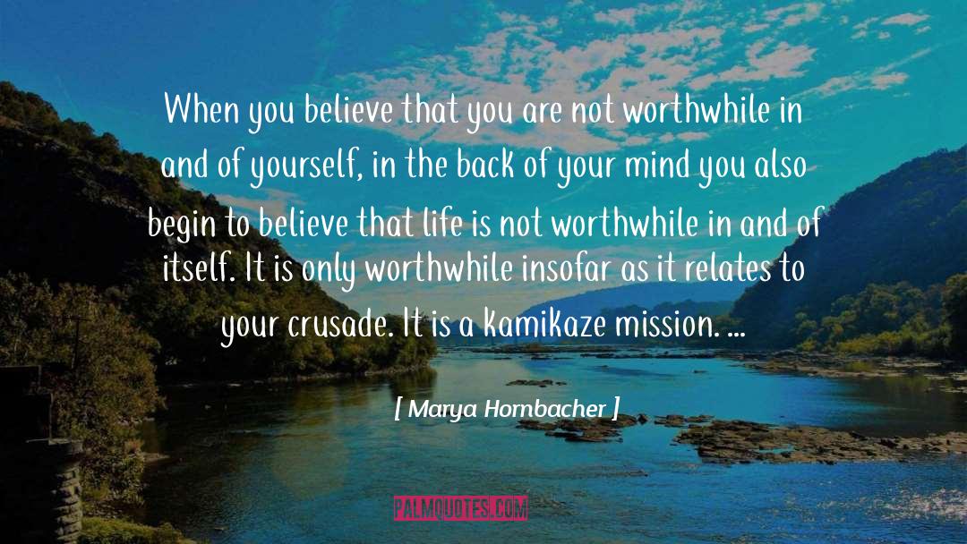 Kamikaze quotes by Marya Hornbacher