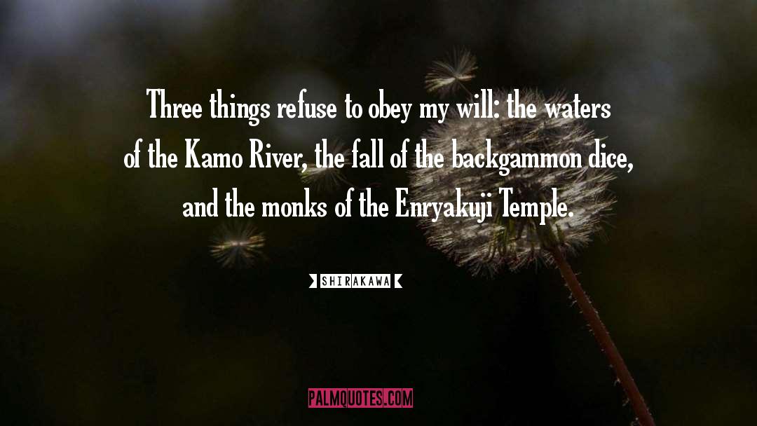 Kamo No Chomei quotes by Shirakawa