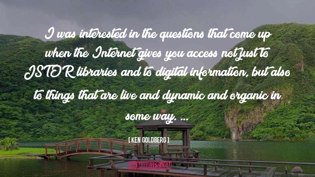Kaneki Ken quotes by Ken Goldberg