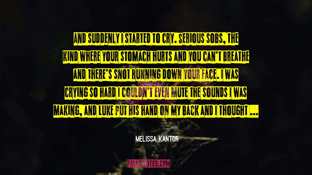 Kantor quotes by Melissa Kantor