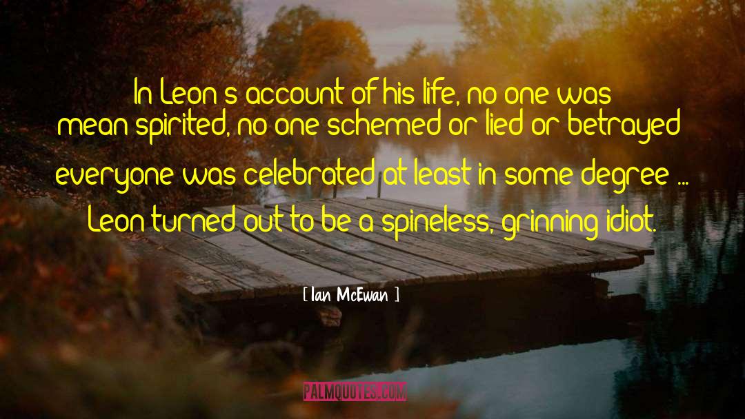 Kaonashi Spirited quotes by Ian McEwan