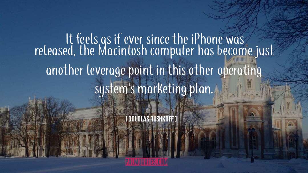 Kapanan Iphone quotes by Douglas Rushkoff