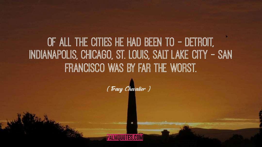 Karamanian Detroit quotes by Tracy Chevalier