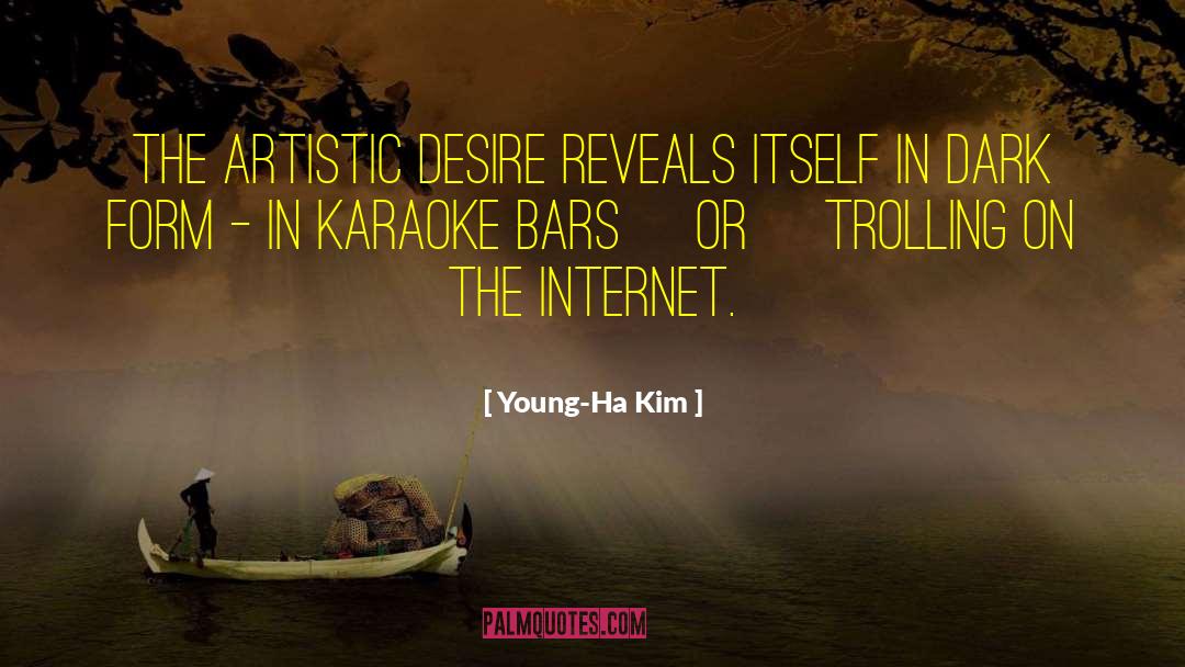 Karaoke quotes by Young-Ha Kim