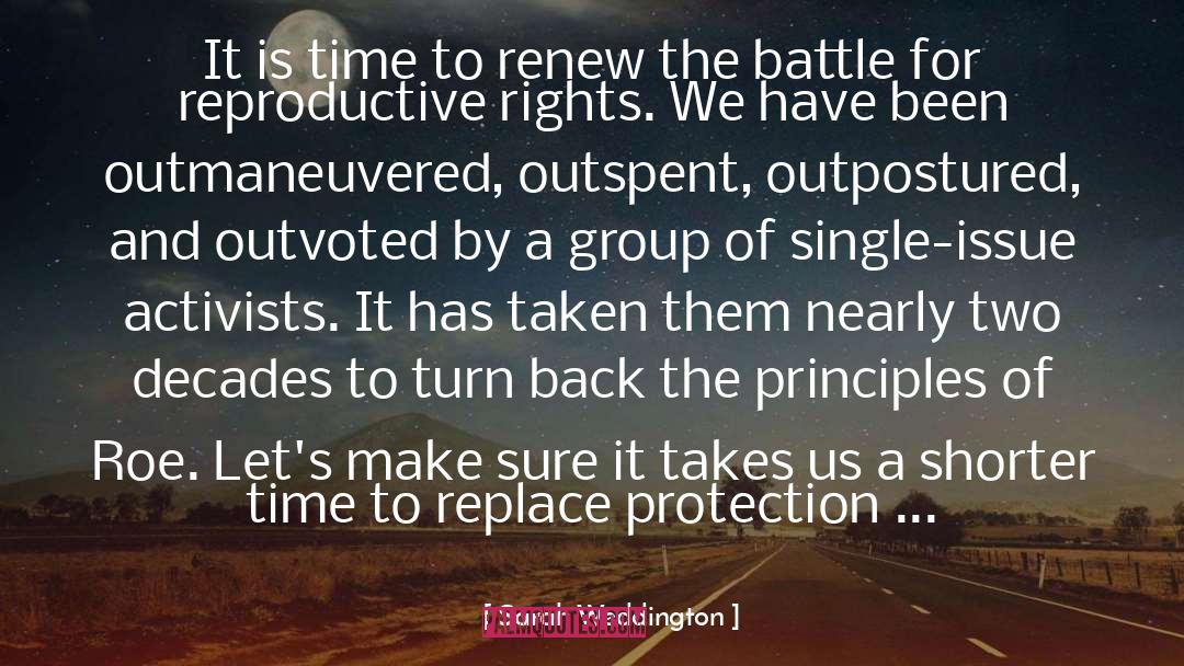 Karaolis Group quotes by Sarah Weddington