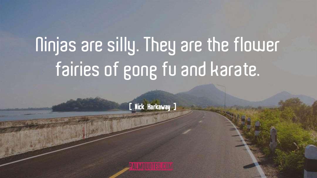 Karate quotes by Nick Harkaway