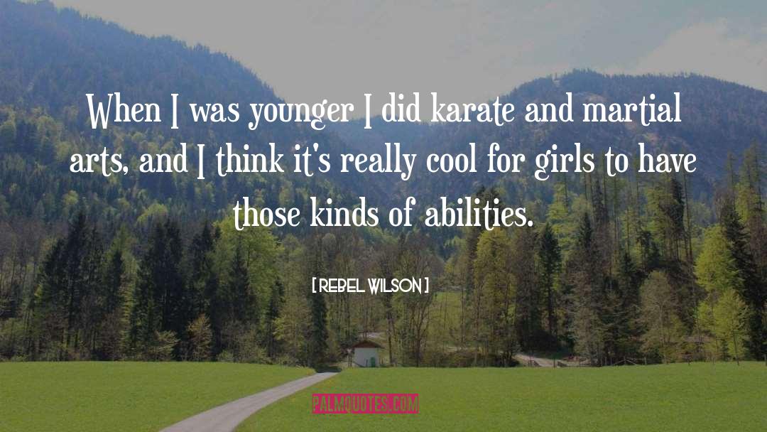 Karate quotes by Rebel Wilson