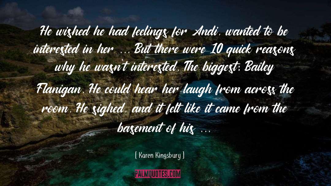 Karega Bailey quotes by Karen Kingsbury