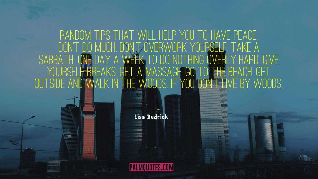 Karely Tips quotes by Lisa Bedrick