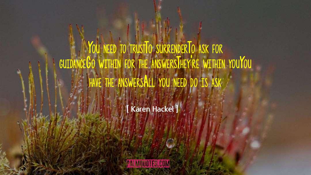 Karen Katchur quotes by Karen Hackel