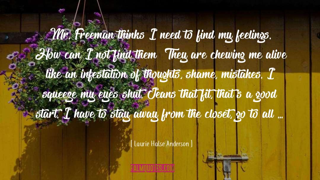 Karens Closet quotes by Laurie Halse Anderson