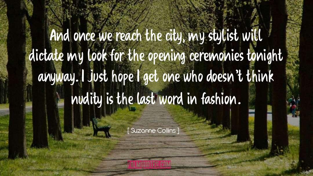 Karess The Stylist quotes by Suzanne Collins