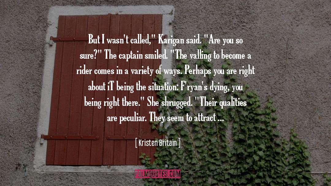 Karigan quotes by Kristen Britain