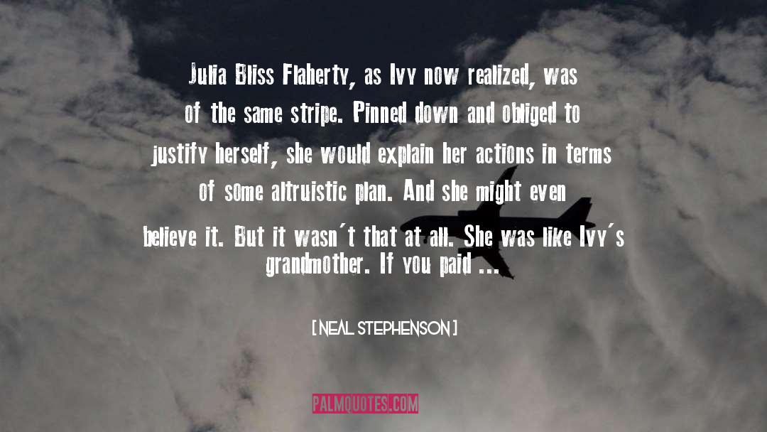 Karina Bliss quotes by Neal Stephenson