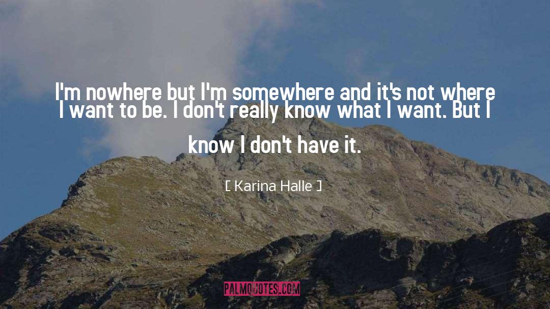 Karina Halle quotes by Karina Halle