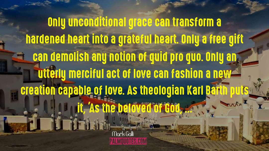 Karl Barth quotes by Mark Galli