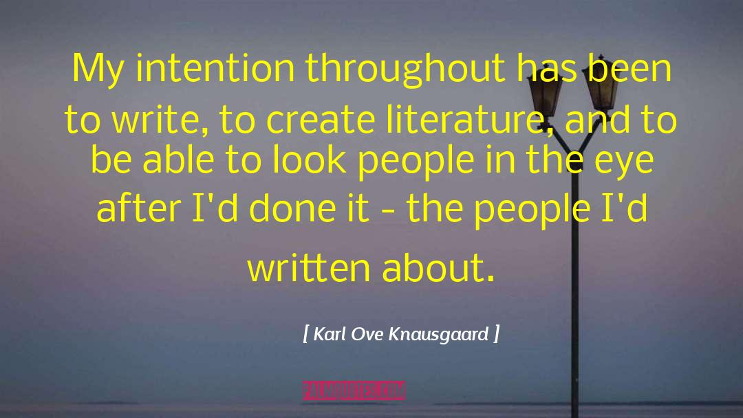 Karl Ove Knausgaard quotes by Karl Ove Knausgaard