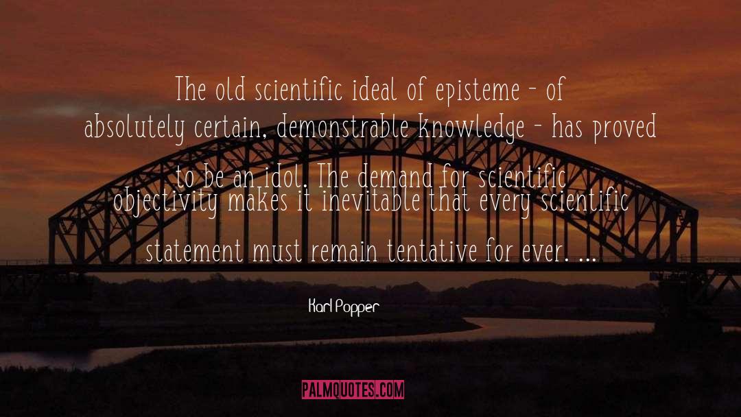 Karl Popper quotes by Karl Popper