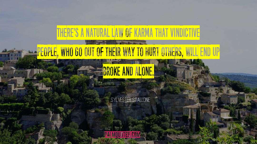 Karma Kurry quotes by Sylvester Stallone