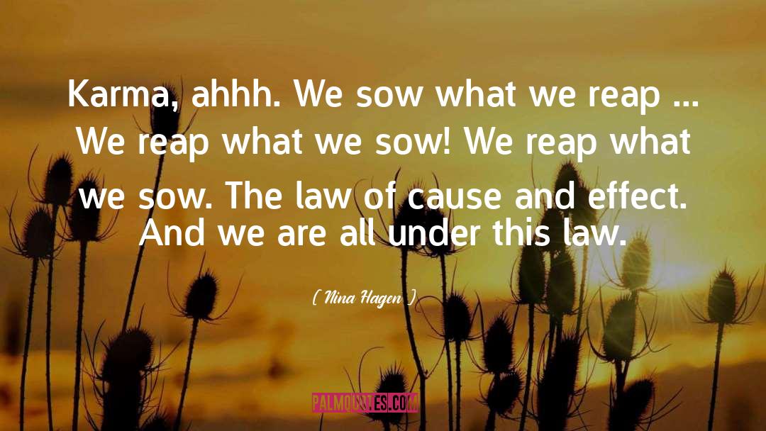 Karma Law quotes by Nina Hagen