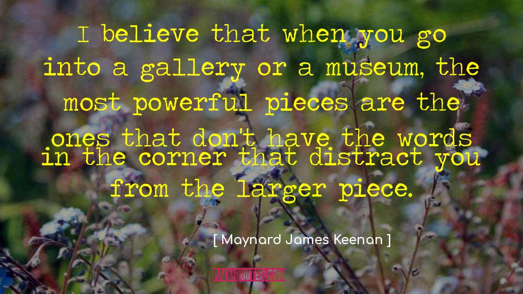 Karmarkar Museum quotes by Maynard James Keenan