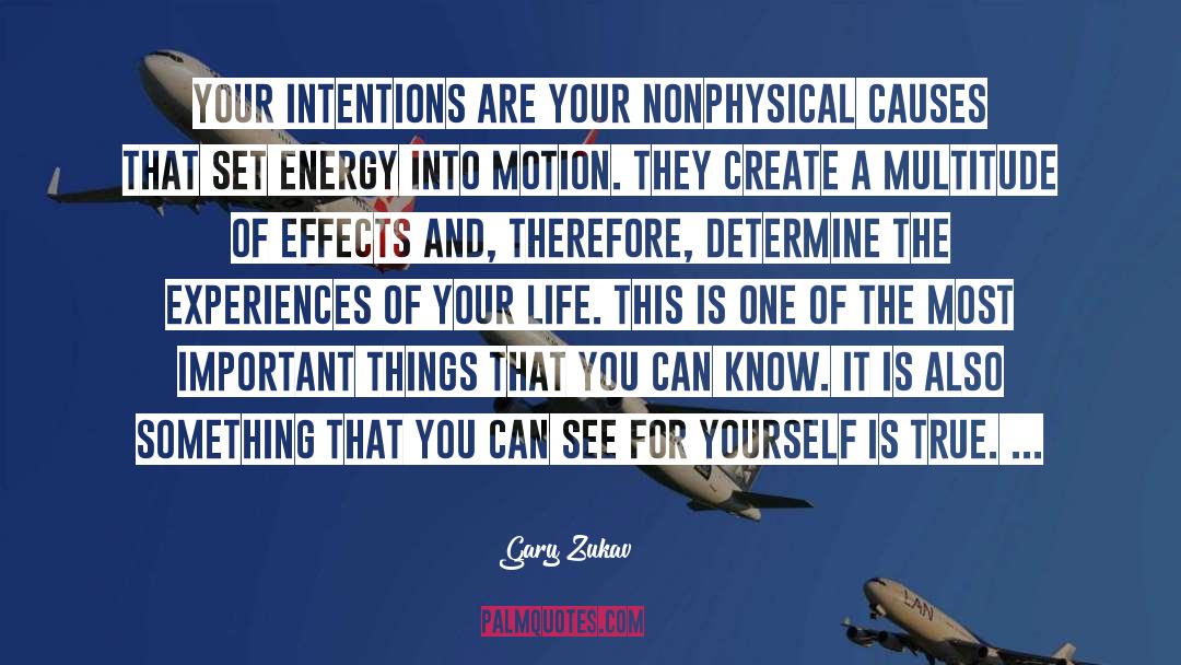 Karmic Effects quotes by Gary Zukav