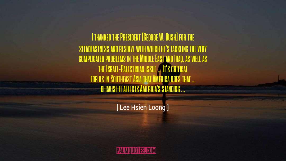 Karmiel Israel quotes by Lee Hsien Loong